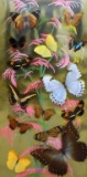 Flurry of Butterflies 3D Art Montage, Framed