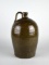 Old Southern Alkaline Glazed 9.5” Whiskey Hand Jug