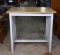 Contemporary Coaster Furniture Co. Work Table with Oak Butcher Block Style Top