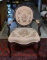 Victorian Rosewood Chair with Needlework Upholstery