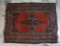 Antique Persian Handknotted Wool Hearth Rug