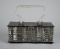 Mid-Century Tedro Fifth Avenue Metal Mesh & Lucite Box Bag