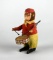 Schuco Wind-Up Toy Drummer Monkey with Key