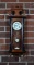 Antique Walnut Case German Regulator Clock