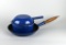 Four Pieces Le Creuset Cobalt Blue Enameled Multi-Function Cookware, France