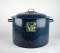Ball Blue Enamel Water Bath 21 Quart Canner with Lid & Chrome-Plated Rack