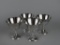 Set of 4 William Manchester Sterling Silver Fruit Compote Bowls