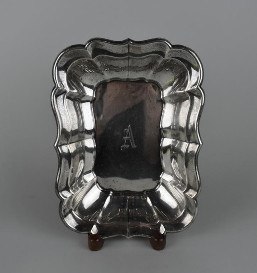 Reed & Barton Sterling Silver X958 “Windsor” 11” Bowl, 'A' Monogram