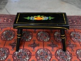 Vintage J.S. Erbersol Hitchcock Style Footstool