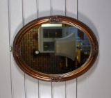 Oval Giltwood Wall Mirror by Carolina Mirror