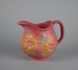 Hull Art Pottery Pitcher “Pink Dogwood” (#52-2383)