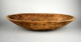 Wooden 24” L Dough Bowl / Trencher