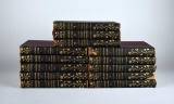 Antiquarian “Stoddard's Lectures” Thirteen Volume Set, 1902 with Leather Spines