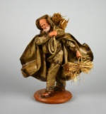 Claudia Risa Papier Mache' Peasant Figure, Italy