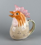 Unmarked Rooster Pitcher