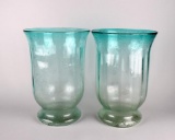 Pair of Over-Sized Vases/Candle Holders