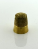 14K Gold Thimble, Size 11