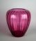 Large Cranberry Glass 9” Vase
