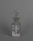 Early Mary Gregory Perfume Bottle with Faceted Stopper