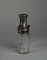 Silver Plate & Clear Glass Molinard Jeune Grasse Perfume Bottle, “Le Provencal” France