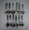 Lot of 12 Sterling Silver Collector Spoons