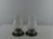 Quaker Silver Co #703 Weighted Sterling Silver Salt & Pepper Shakers II