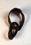 Hand Forged Hook & Ring Fireplace Hanger