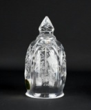Waterford Crystal Songs of Christmas “Silent Night” Nativity Scene Bell, 1996
