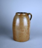 Antique New England Salt Glazed 9.5