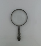 Vintage Magnifying Glass with Sterling Silver Handle