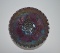 Imperial Carnival Glass “Grapes & Leaves” 6.75” Purple Bowl