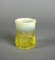 Vintage Yellow Opalescent Toothpick Holder