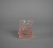 Vintage Pink & Clear Depression Glass Toothpick Holder