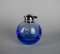 DeVilbiss Blue Perfume Bottle, Czechoslavakia