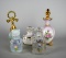 Lot of Five Perfume Bottles w/ Stoppers & Dauber: Guerlain, Stylebuilt, & Others