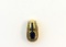 14K Gold Sapphire and Diamond Pendant