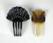 Lot of Two Antique / Vintage Hair Combs