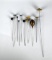 Lot of Collectible Hat Pins with Six Silver Topped Hat Pins