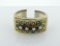 Chunky Mid Century  Bangle Bracelet