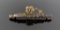Lovely Antique Two Tone Gold Filled Pin