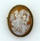 Antique Classical Myth Cameo Pin