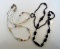 Two Glass Bead Necklaces