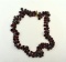 Amethyst Glass Bead Necklace