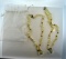 Two Pearl and Glass Bead Necklaces with Faceted Drop Pendant
