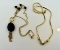Two Gold Toned Necklaces