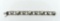 Vintage Sterling Silver Pearl and Hematite 7.5” Bracelet