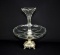 Vintage Crystal & Silver Plated Epergne