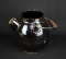 Antique Albany Slip Glazed Stoneware Water Pitcher