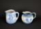 Lot of Two Antique Milk Pitchers
