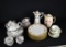 Lot of Similarly Decorated Continental Dinner Ware & Tea Service